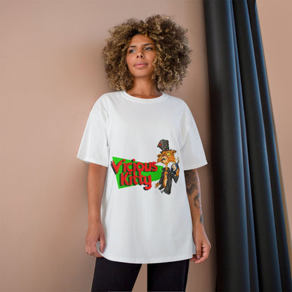 Vicious Kitty Graphic T-Shirt — Retro Cat Band Tee