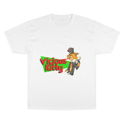 Vicious Kitty Graphic T-Shirt — Retro Cat Band Tee