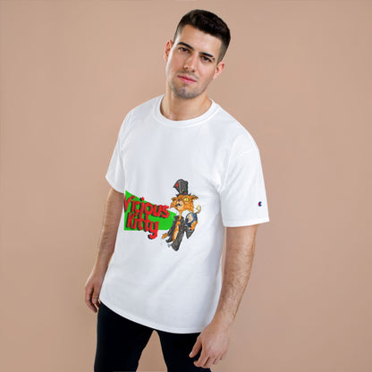 Vicious Kitty Graphic T-Shirt — Retro Cat Band Tee